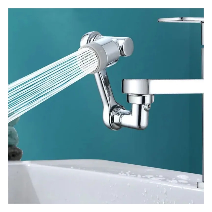 REA-B0660 - Pööratav adapter valamu segistile, läikiv kroom