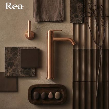 REA-B0971 - Valamusegisti ONTARIO 30 cm, harjatud vask