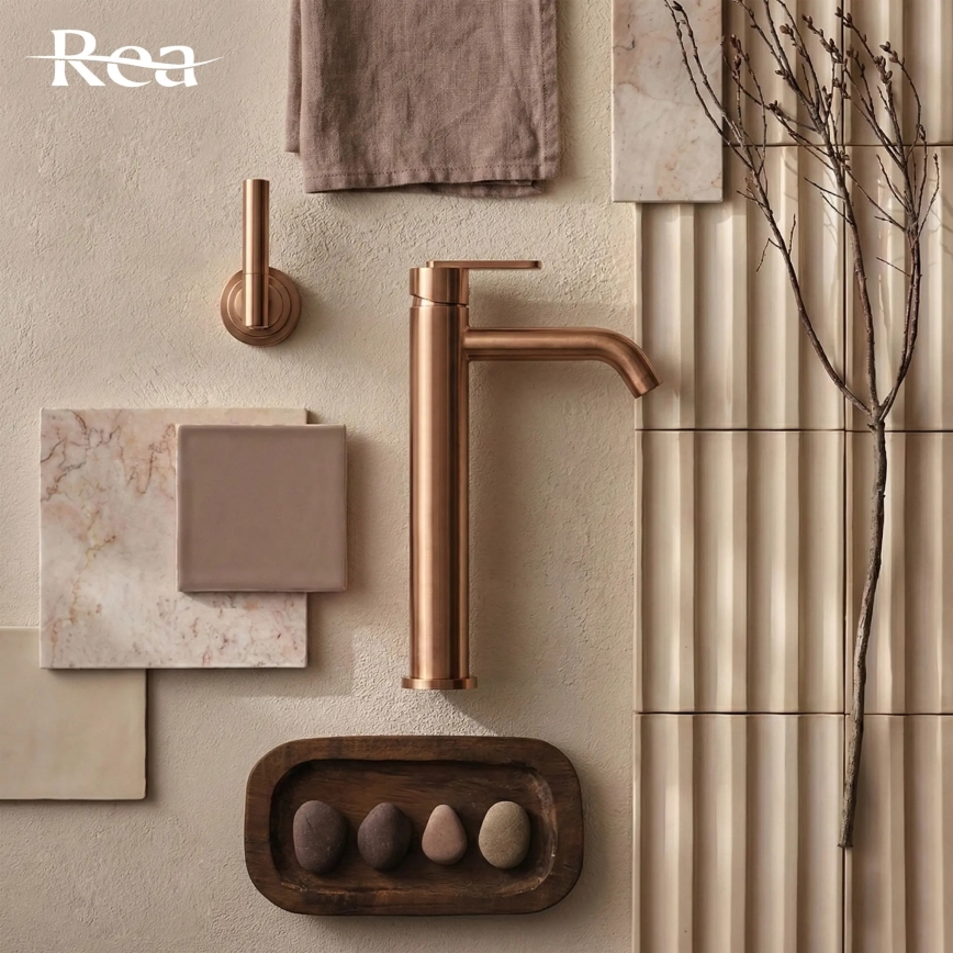 REA-B0971 - Valamusegisti ONTARIO 30 cm, harjatud vask