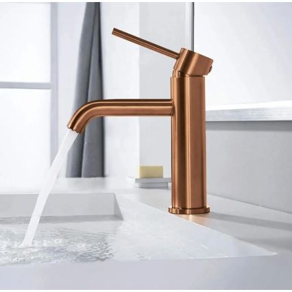 REA-B1112 - Valamusegisti LUNGO 16,5 cm harjatud vask