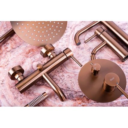 REA-B1112 - Valamusegisti LUNGO 16,5 cm harjatud vask