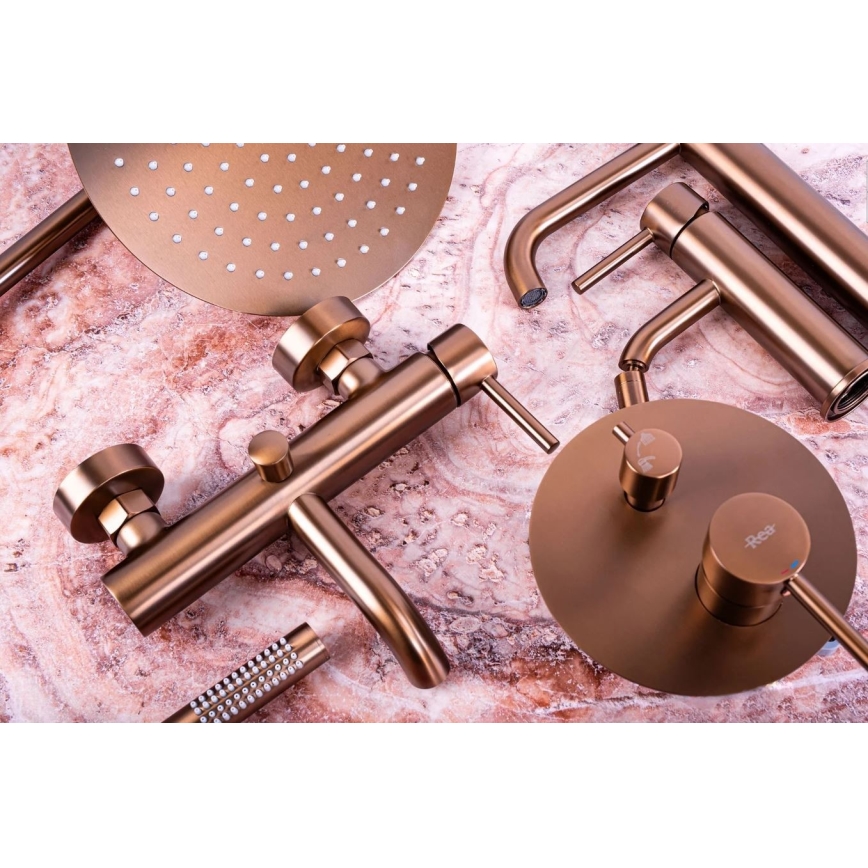 REA-B1112 - Valamusegisti LUNGO 16,5 cm harjatud vask