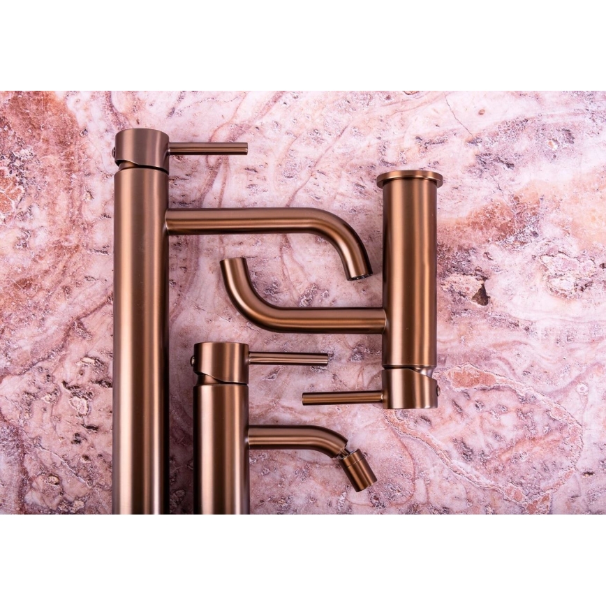 REA-B1112 - Valamusegisti LUNGO 16,5 cm harjatud vask