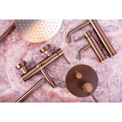 REA-B1112 - Valamusegisti LUNGO 16,5 cm harjatud vask