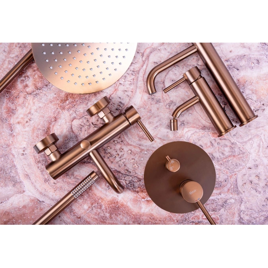 REA-B1112 - Valamusegisti LUNGO 16,5 cm harjatud vask