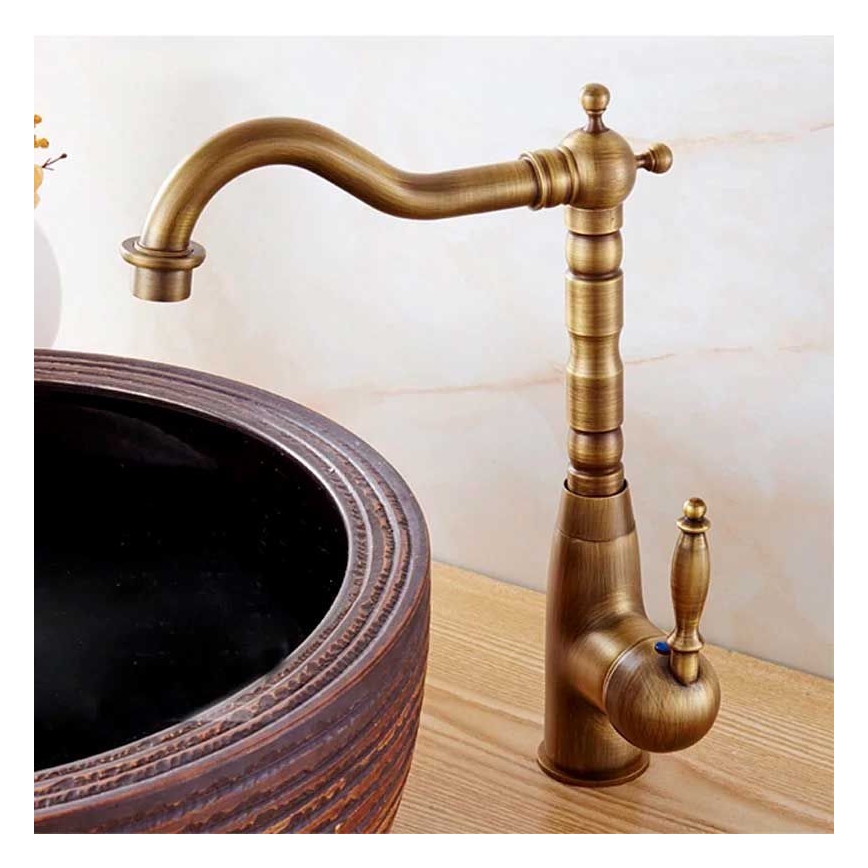 REA-B2150 - Valamusegisti BONA 28,5 cm, harjatud kuldne viimistlus