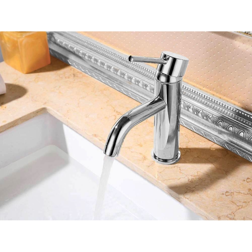 REA-B4101 - Valamusegisti LUNGO 16,5 cm läikiv kroom