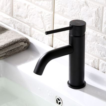 REA-B4102 - Valamu segisti LUNGO 16,5 cm must