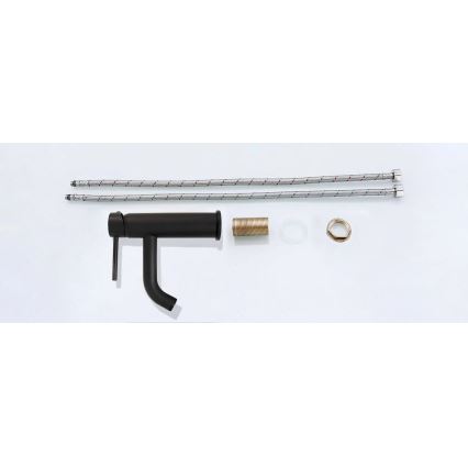 REA-B4102 - Valamu segisti LUNGO 16,5 cm must