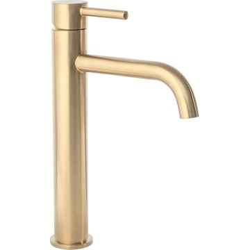 REA-B4526 - Valamu segisti LUNGO 28 cm harjatud kuldne