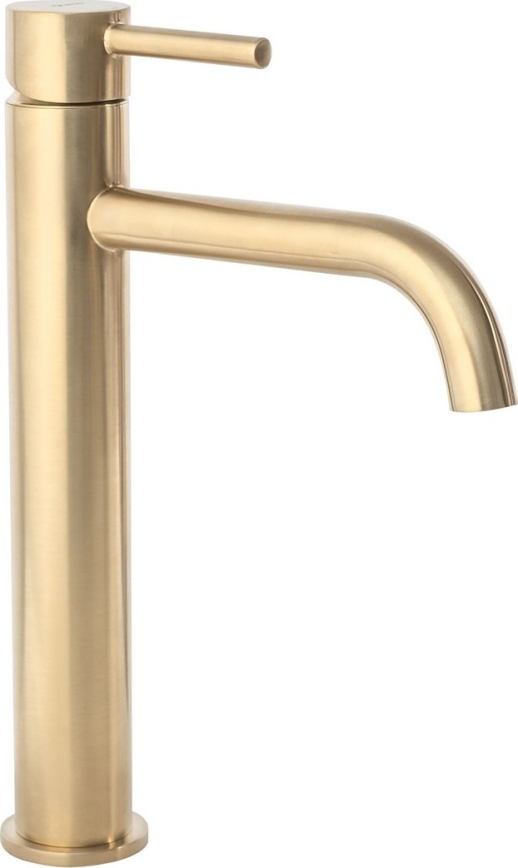 REA-B4526 - Valamu segisti LUNGO 28 cm harjatud kuldne