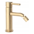 REA-B4702 - LUNGO 17 cm harjatud kuldne bidee segisti