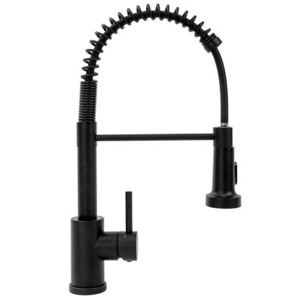REA-B4820 - Valamusegisti väljatõmmatava pihustiga COLIN 42,5 cm must