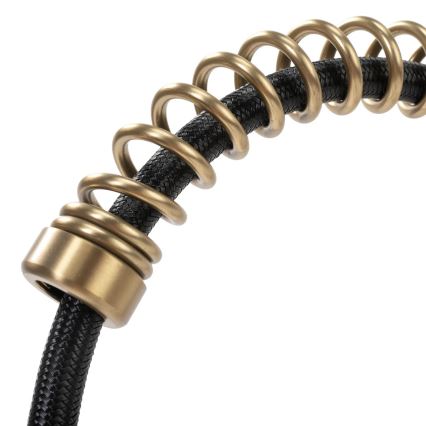 REA-B4821 - Valamusegisti väljatõmmatava dušiotsikuga COLIN 42,5 cm harjatud kuldne