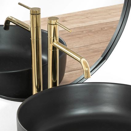 REA-B5002 - LUGANO 34 cm kuldne valamusegisti