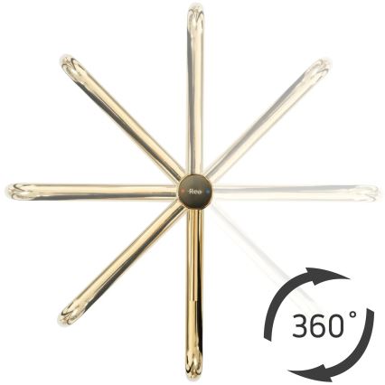 REA-B5002 - LUGANO 34 cm kuldne valamusegisti
