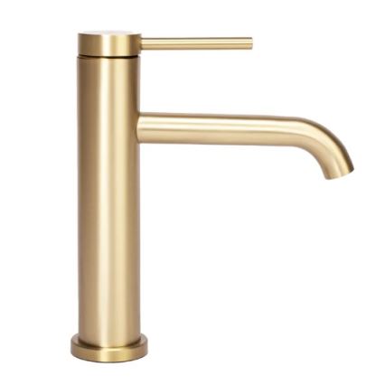 REA-B5323 - CLIF valamu segisti, 20,5 cm, harjatud kuldne