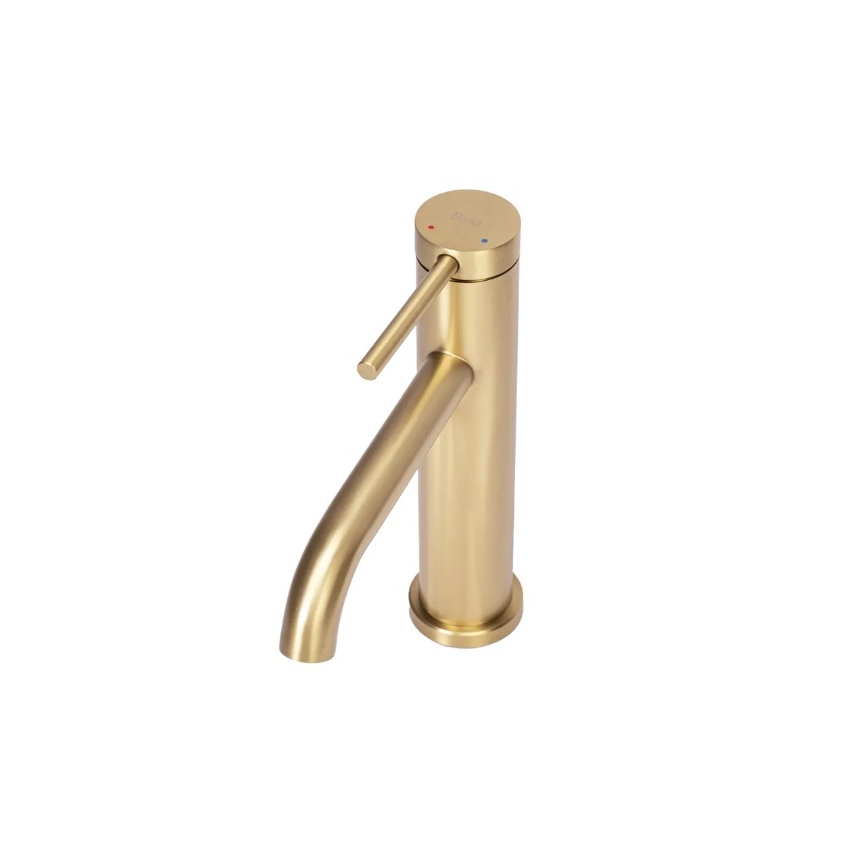 REA-B5323 - CLIF valamu segisti, 20,5 cm, harjatud kuldne