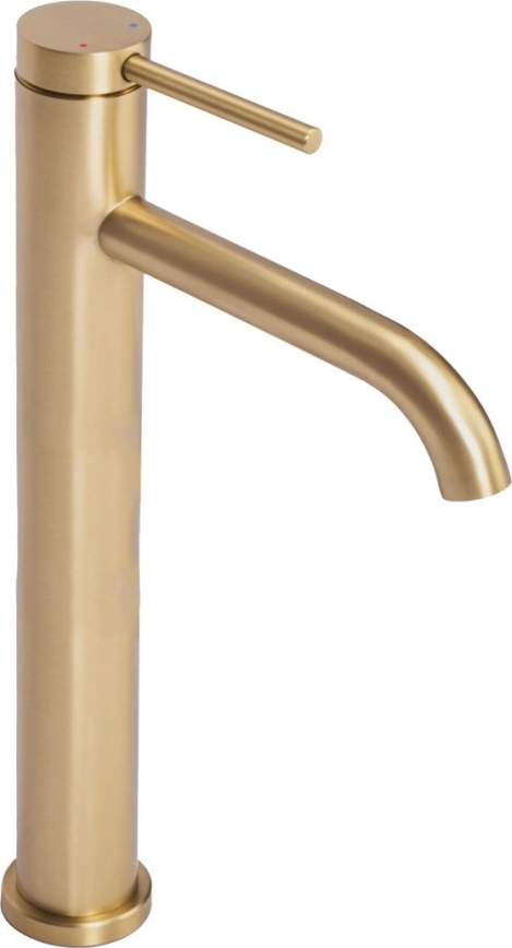 REA-B5329 - Valamu segisti CLIF 29,5 cm harjatud kuldne