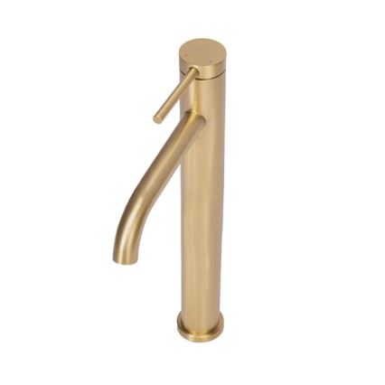 REA-B5329 - Valamu segisti CLIF 29,5 cm harjatud kuldne
