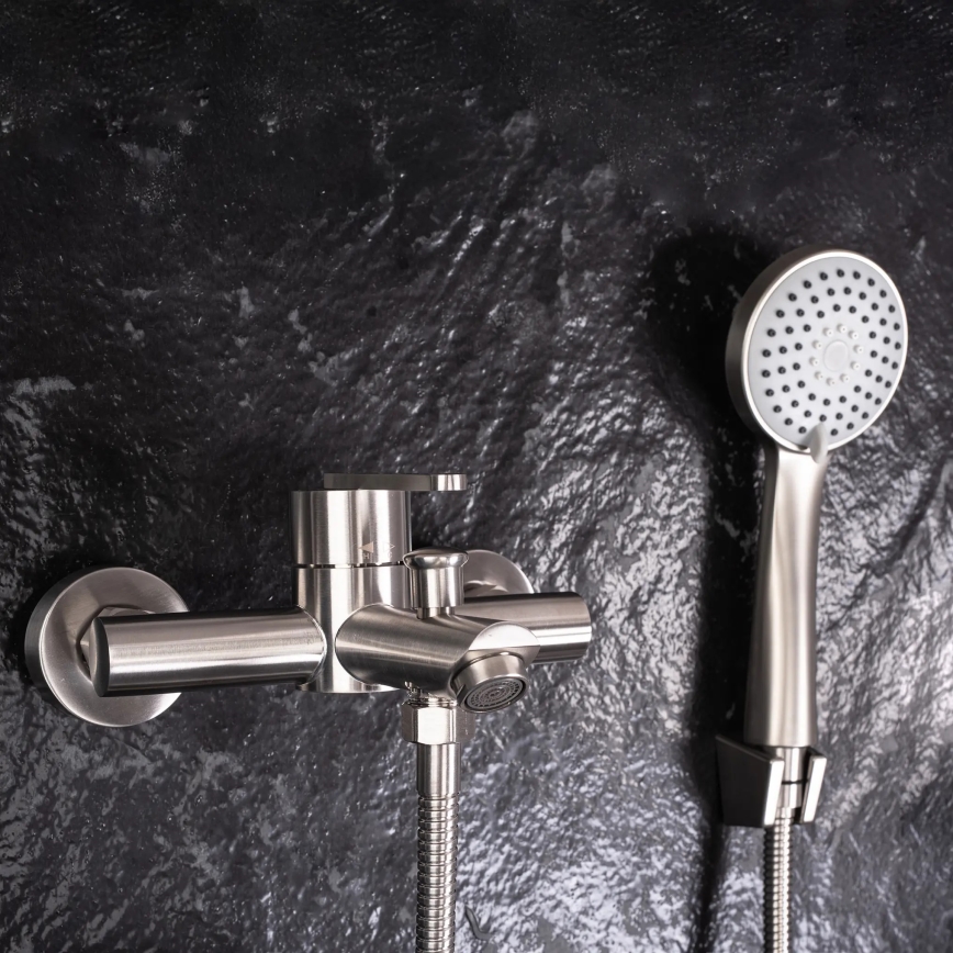 REA-B5514 - Vannikomplekt ONTARIO koos segistiga, harjatud teras