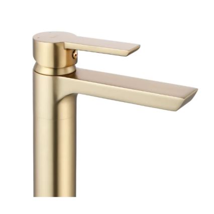 REA-B6412 - Valamusegisti ARGUS 28,5 cm harjatud kuldne