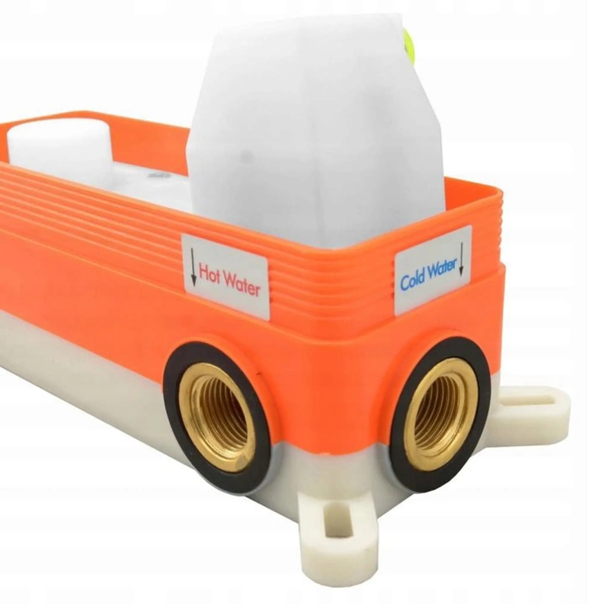 REA-B6440 - Vannikomplekt peidetud segistiga LUNGO, mattvalge