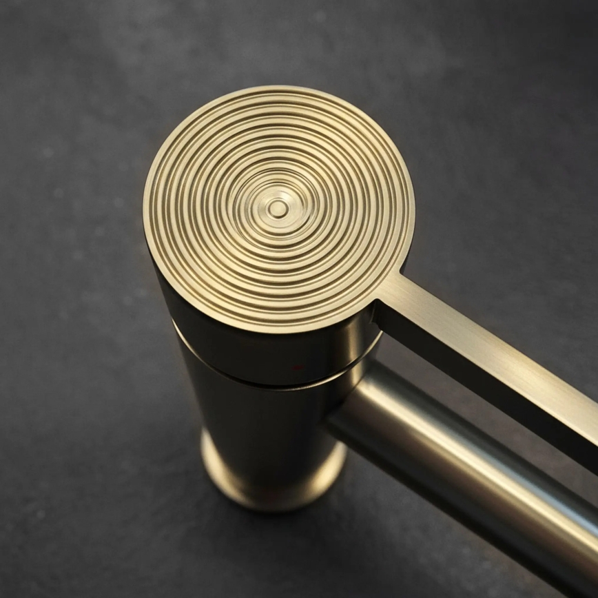 REA-B6444 - Kuldne FOSTER valamu segisti 18,2 cm