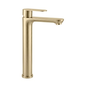 REA-B6671 - Valamusegisti LOGAN 29,5 cm harjatud kuldne viimistlus