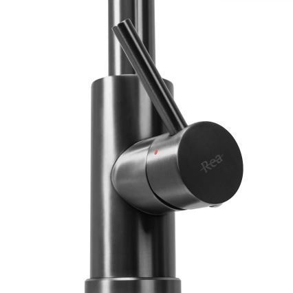 REA-B7437 - Köögisegisti väljatõmmatava dušipeaga FRESH 45 cm titaan