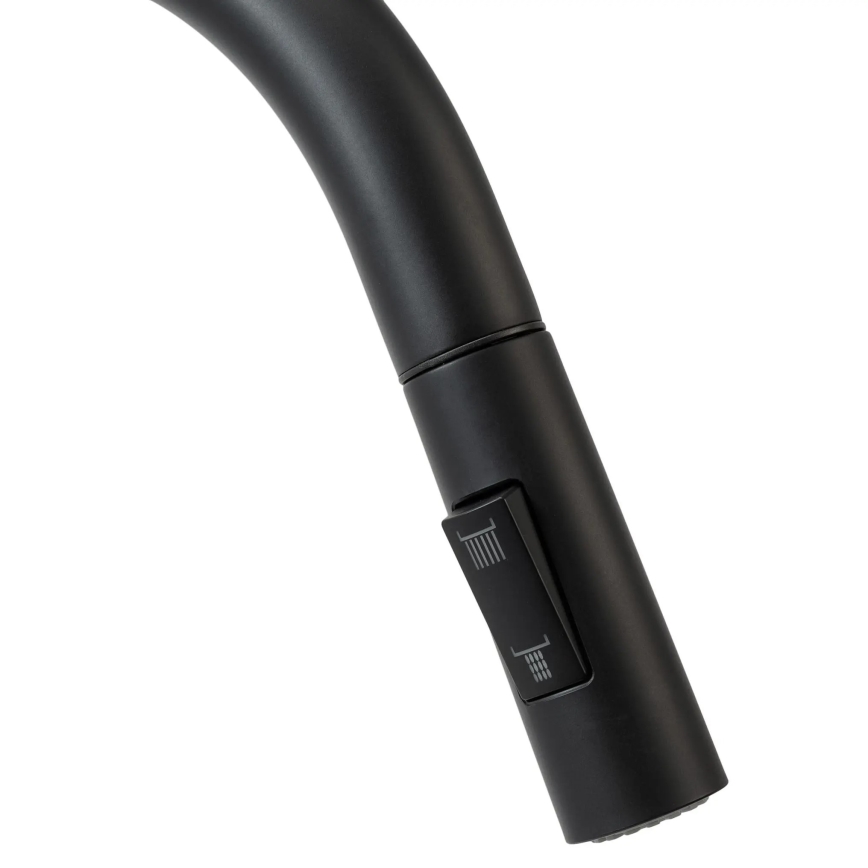 REA-B7564 - Köögisegisti väljatõmmatava pihustiga ja filtriga ECO FRESH 37,5 cm matt must