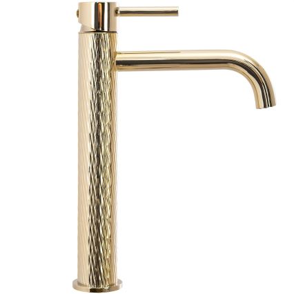 REA-B8821 - LUNGO ART 28 cm kuldne valamusegisti