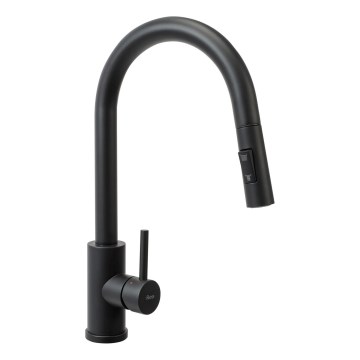 REA-B9147 - Köögisegisti väljatõmmatava pihustiga FRESH 39,5 cm matt must