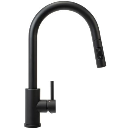 REA-B9147 - Köögisegisti väljatõmmatava pihustiga FRESH 39,5 cm matt must