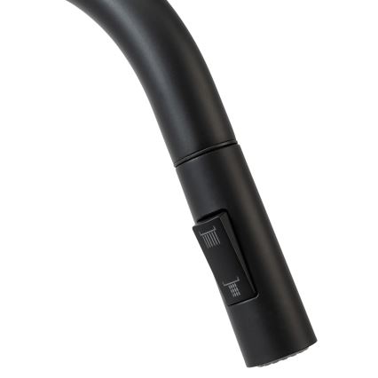 REA-B9147 - Köögisegisti väljatõmmatava pihustiga FRESH 39,5 cm matt must