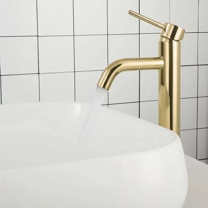 REA-B9409 - Valamusegisti LUNGO 28 cm, kuldne