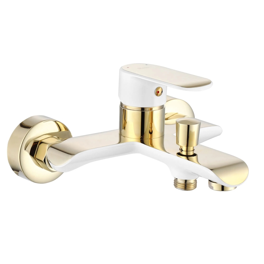 REA-B9932 - Vannikomplekt BLOOM mattvalge/kuldne