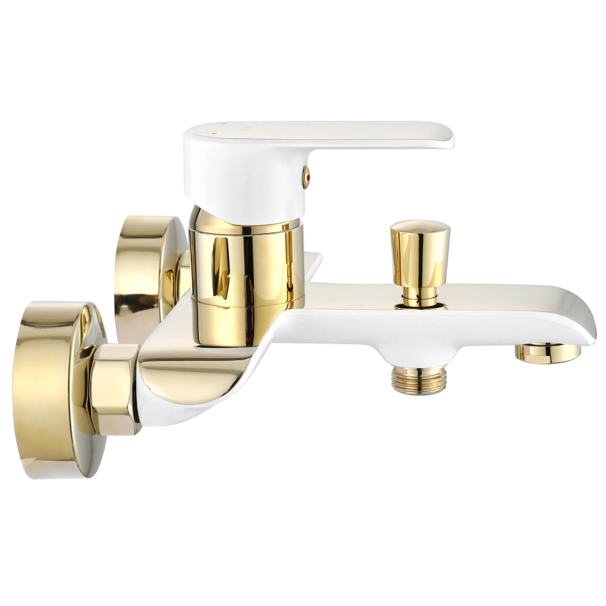 REA-B9932 - Vannikomplekt BLOOM mattvalge/kuldne