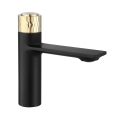 REA-B9987 - Valamusegisti STORM 16,5 cm must/kuldne