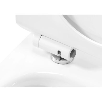 REA-C1400 - Rippuv WC koos istmega CARTER RIMLESS keraamika/valge