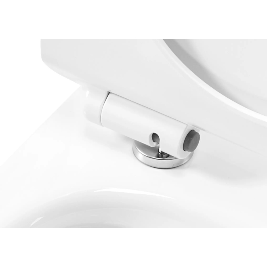 REA-C1400 - Rippuv WC koos istmega CARTER RIMLESS keraamika/valge