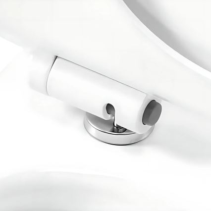 REA-C1652 - Seinale kinnitatav WC-pott koos istumiskaanega GUSTAVO RIMLESS, keraamika/valge