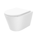 REA-C6800 - Seinale paigaldatav WC istmekaanega TITO TORNADO RIMLESS keraamika/valge
