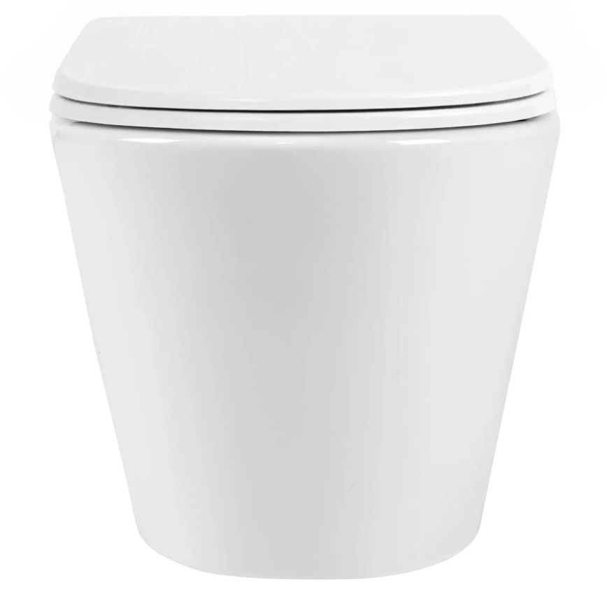 REA-C6800 - Seinale paigaldatav WC istmekaanega TITO TORNADO RIMLESS keraamika/valge