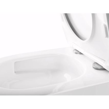 REA-C6800 - Seinale paigaldatav WC istmekaanega TITO TORNADO RIMLESS keraamika/valge