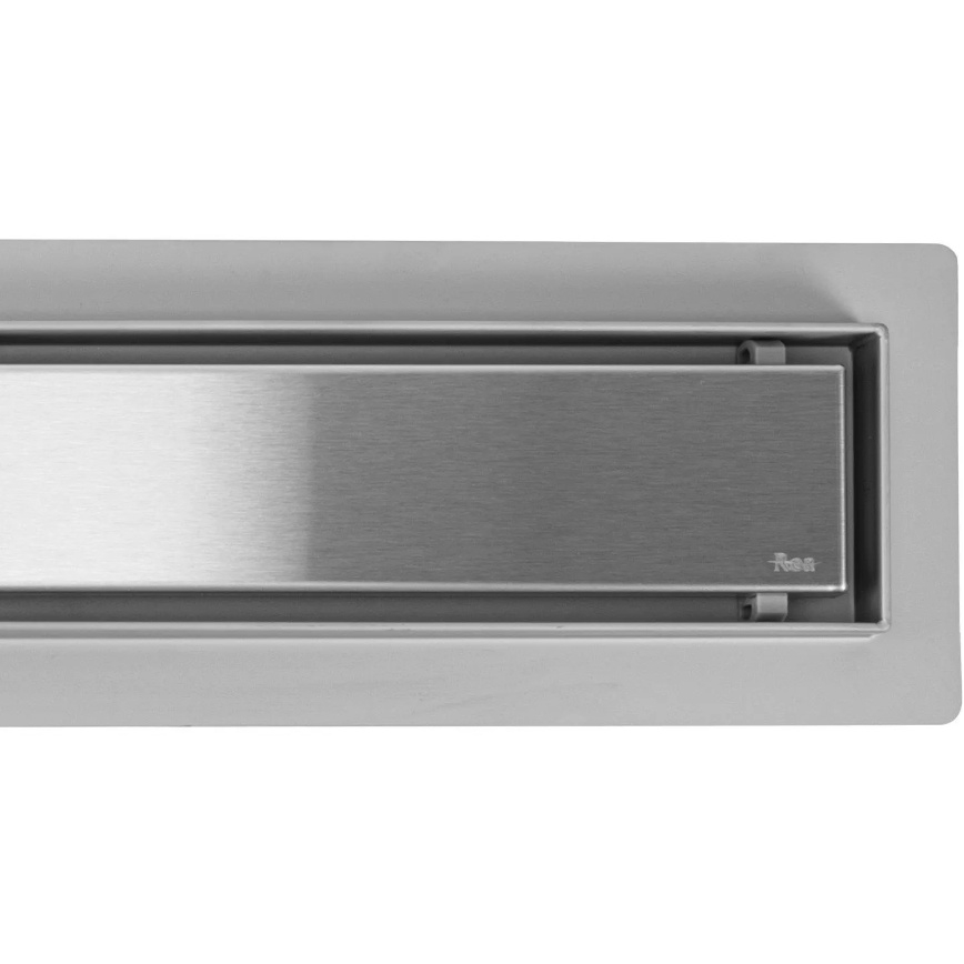REA-G2503 - NEOX äravoolukanal 80 cm, roostevabast terasest