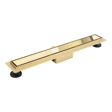 REA-G2562 - NEOX äravoolukanal 70 cm roostevaba teras/kuldne