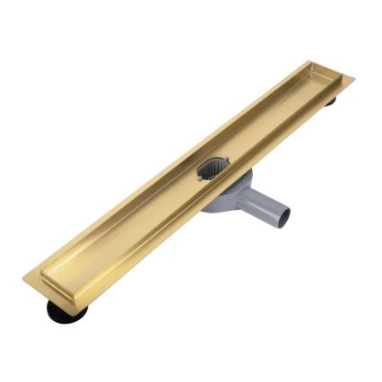 REA-G2702 - Äravoolukanal NEOX PRO 70 cm roostevaba teras/harjatud kuldviimistlus