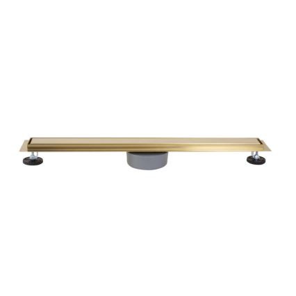 REA-G2704 - Äravoolurenn NEOX PRO 90 cm roostevaba teras/harjatud kuldne