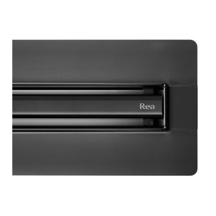 REA-G2710 - Äravoolurenn NEOX SLIM 80 cm roostevabast terasest/must